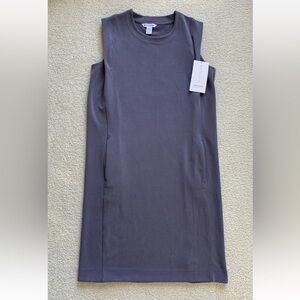Athleta Seasoft Tank Dress Womens Sz S/T Dusk Violet Sustainable Athleisure NWT